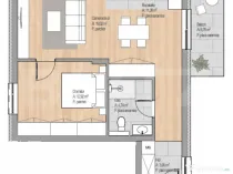 Apartament 2 camere, 52.02 mp, zona Cetatii