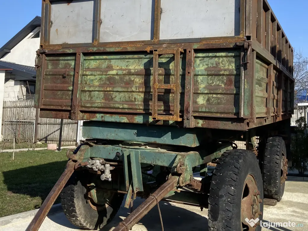 Remorca tractor 5t făcută pt 7t