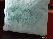 Perna decorativa roz si verde NOUA 