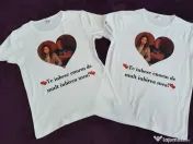 Tricouri personalizate cu poza si text 