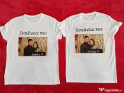 Tricouri personalizate cu poza si text 