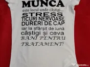 Tricouri personalizate cu poza si text 