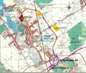 Teren 25000 mp la sosea Buftea Corbeanca utilitati zona Mixt