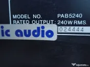 Amplificator IC audio 240W piese 