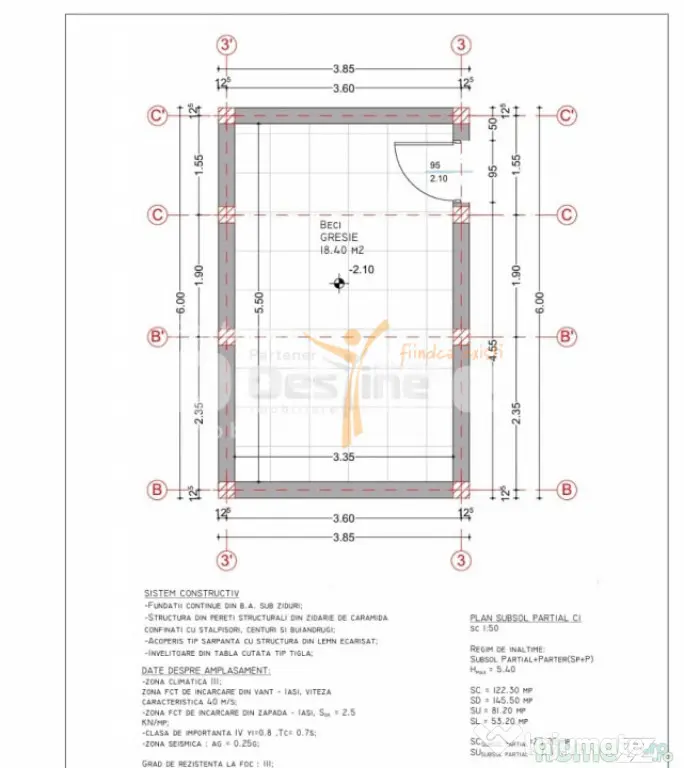 VALEA ADANCA, CASA PLAN PARTER, 101 MP TOTALI, 174.990 EURO