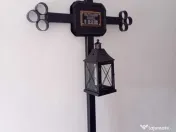 Cruce Metal Fier cu Felinar,pentru Mormânt TRANSPORT GRATUIT 