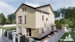 Vila moderna, individuala cu 4 camere , 3 bai , Living , te