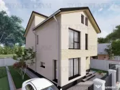 Vila moderna, individuala cu 4 camere , 3 bai , Living , te 