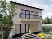 Vila moderna, individuala cu 4 camere , 3 bai , Living , te 