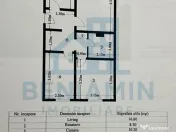 3 decomandate - parter - renovat - 57mp - centrala - Scri... 