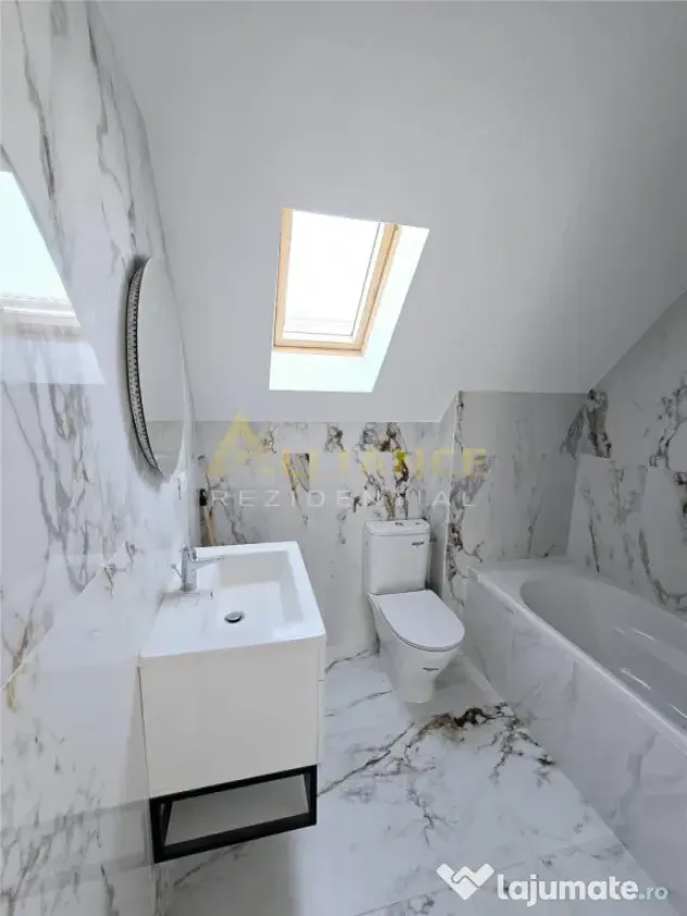 Vila individuala- 5 camere- 3 bai- incalzire pardoseala-