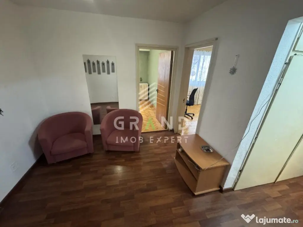 3 camere decomandate | 72 mp | Balcon | Etaj 1 | Manastur |