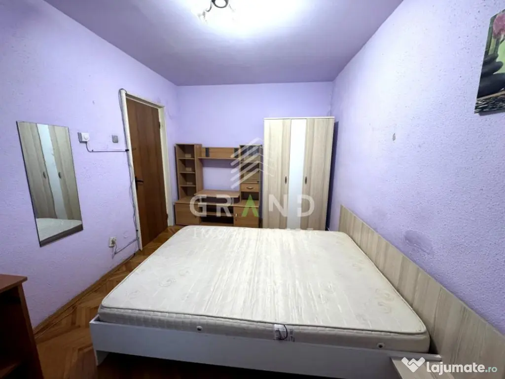 3 camere decomandate | 72 mp | Balcon | Etaj 1 | Manastur |