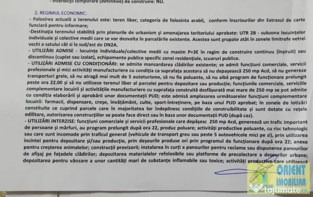 Palazu Mare, de vanzare teren intravilan, 500mp,