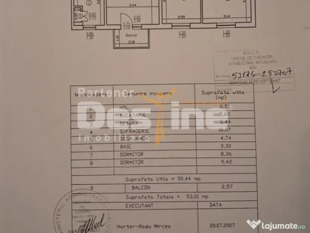 Apartament 3 Camere Semiecomandat - Dacia