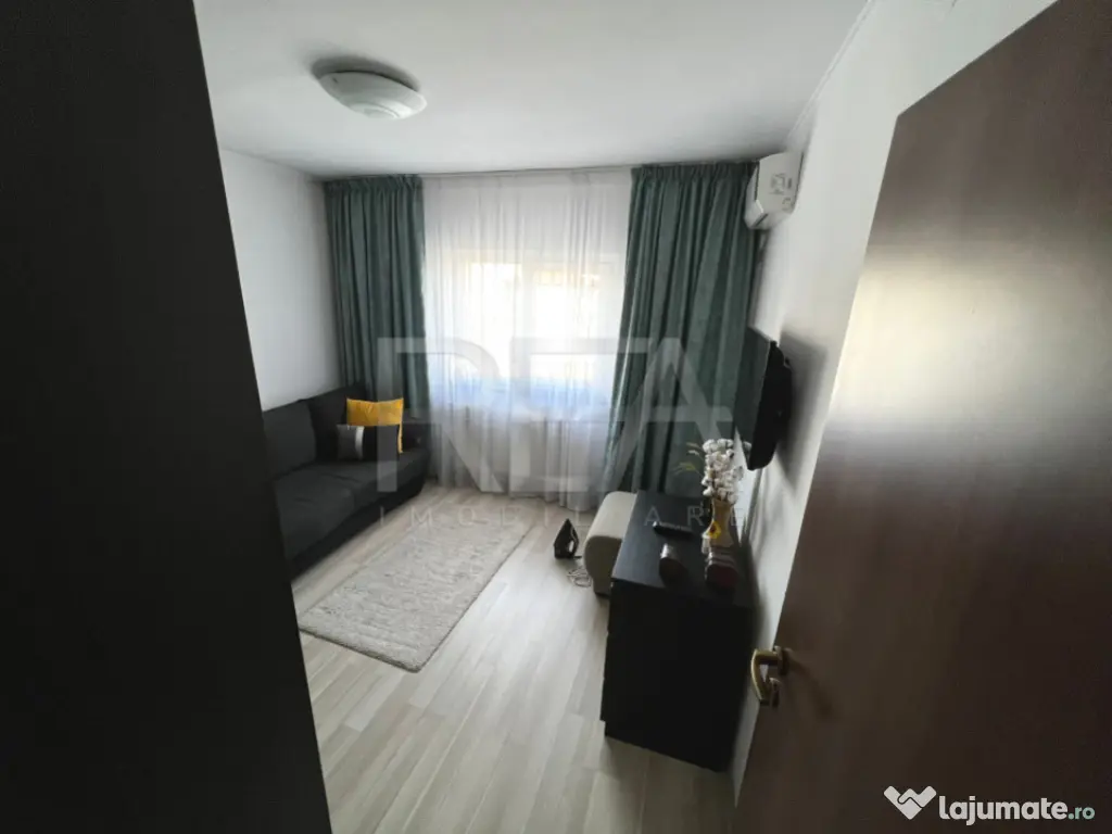 3 camere Vitan decomandat, parcare, et. 6, an 1995, metrou,