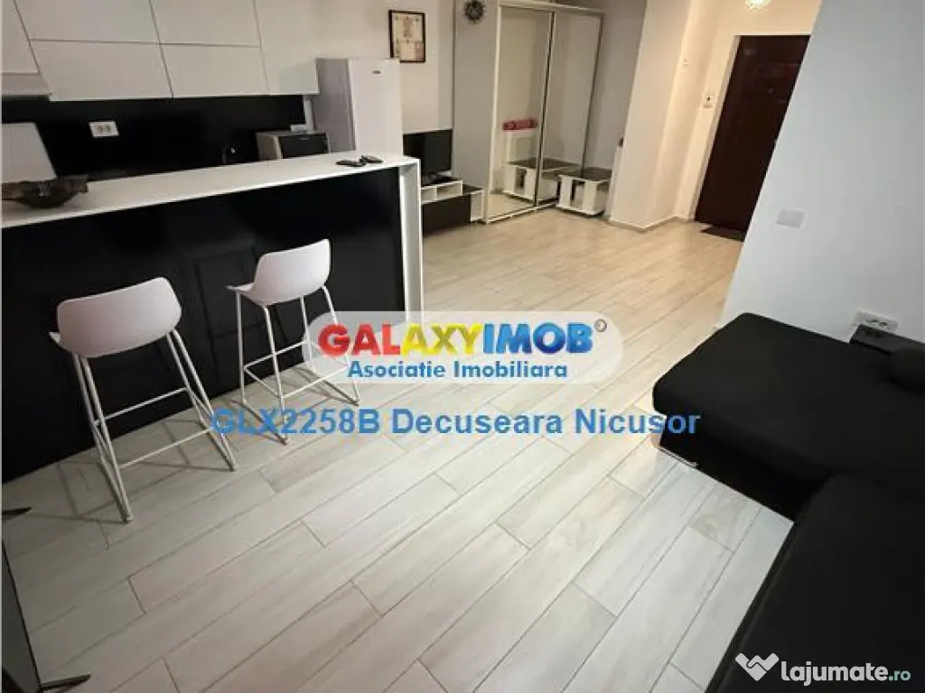 Garsoniera mobilata Militari Residence 49.900 euro