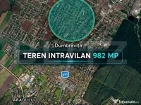 OPORTUNITATE! TEREN INTRAVILAN DUMBRAVIȚA!