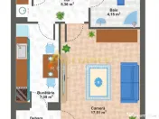 Garsoniera Aparatorii Patriei 15 minute