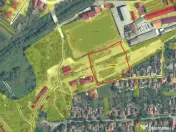 Teren ultracentral Sebis pentru spatii comerciale, depozite, access din 2 strazi 