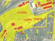 Teren ultracentral Sebis pentru spatii comerciale, depozite, access din 2 strazi 