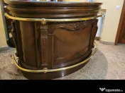 Bar elegant lemn masiv si marmura 