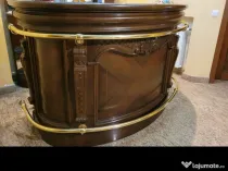 Bar elegant lemn masiv si marmura