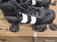 Role Rookie Retro V2 alb-negru, impecabile 