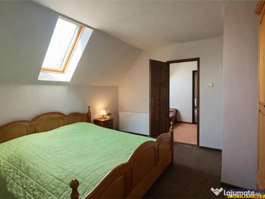 Casa scandinav minimalist, echipata, garaj incalzit, pod, Sa