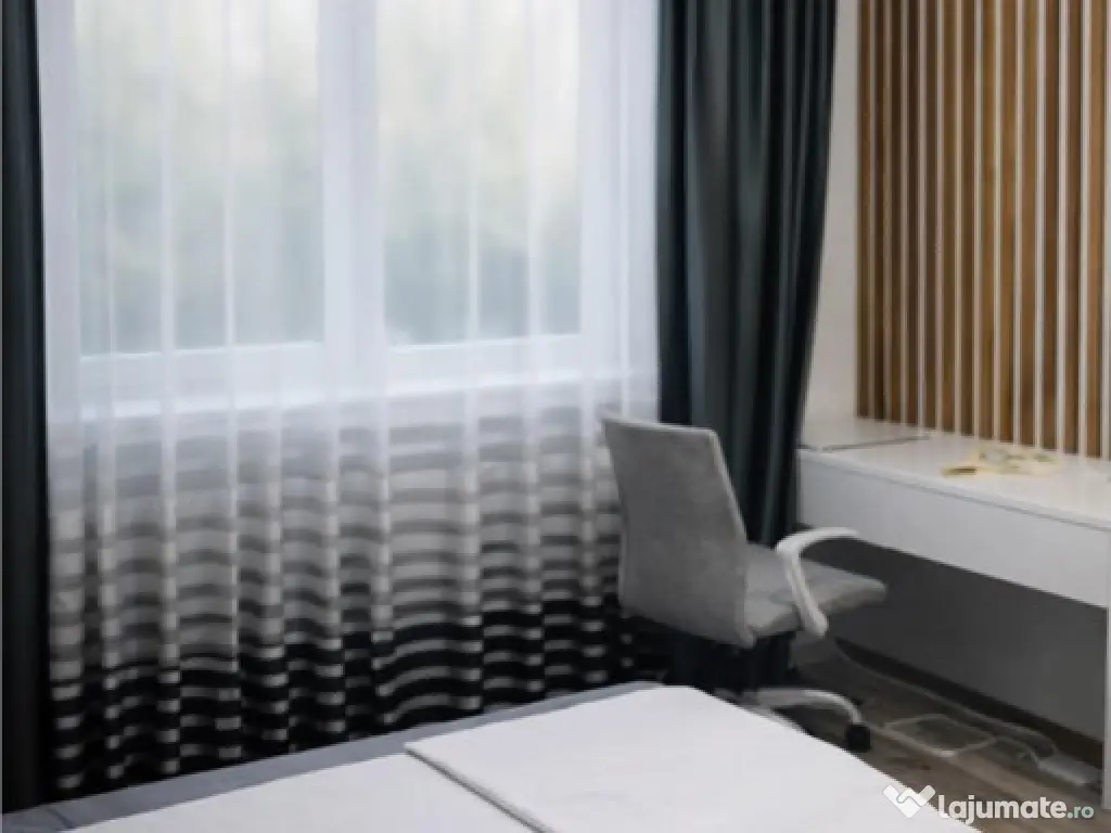 Garsoniera, decomandata, mobilata, echipata, arc gradina, ar