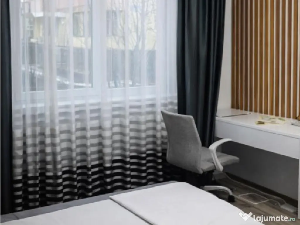 Garsoniera, decomandata, mobilata, echipata, arc gradina, ar