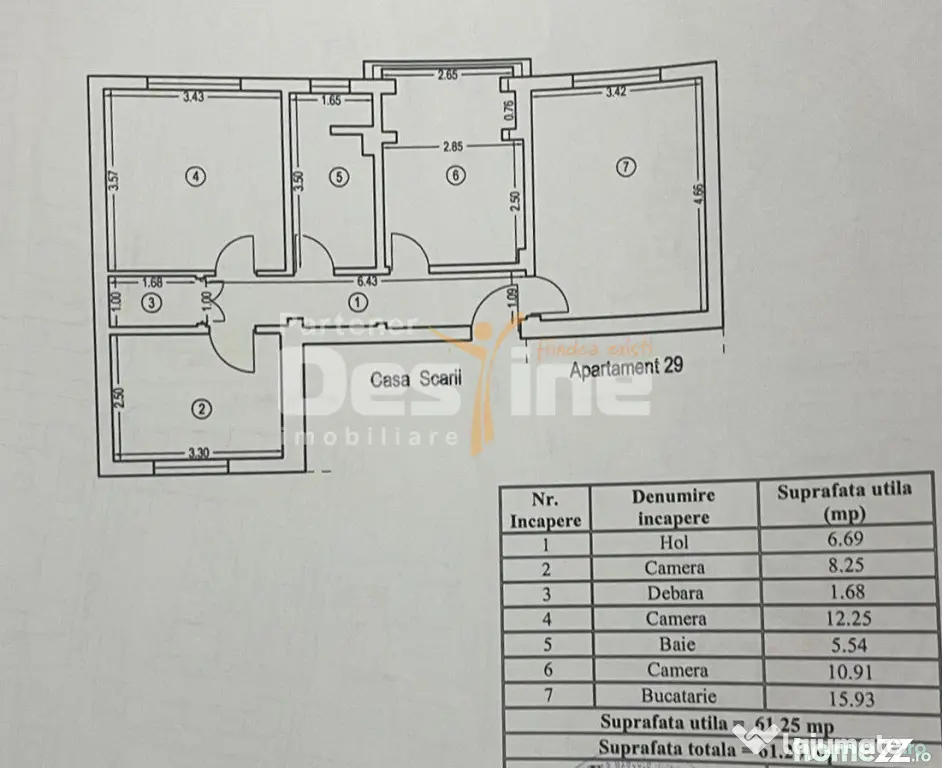 Apartament 3 camere modern, Inel I