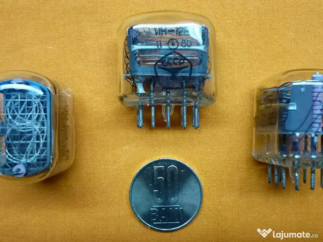 Lot tuburi Nixie vintage diverse proiecte DIY colecție ceasuri IN-14