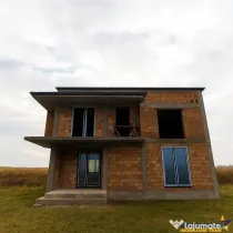 Casa individuala, intabulata, P 1, la rosu, teren 500 mp, Sa