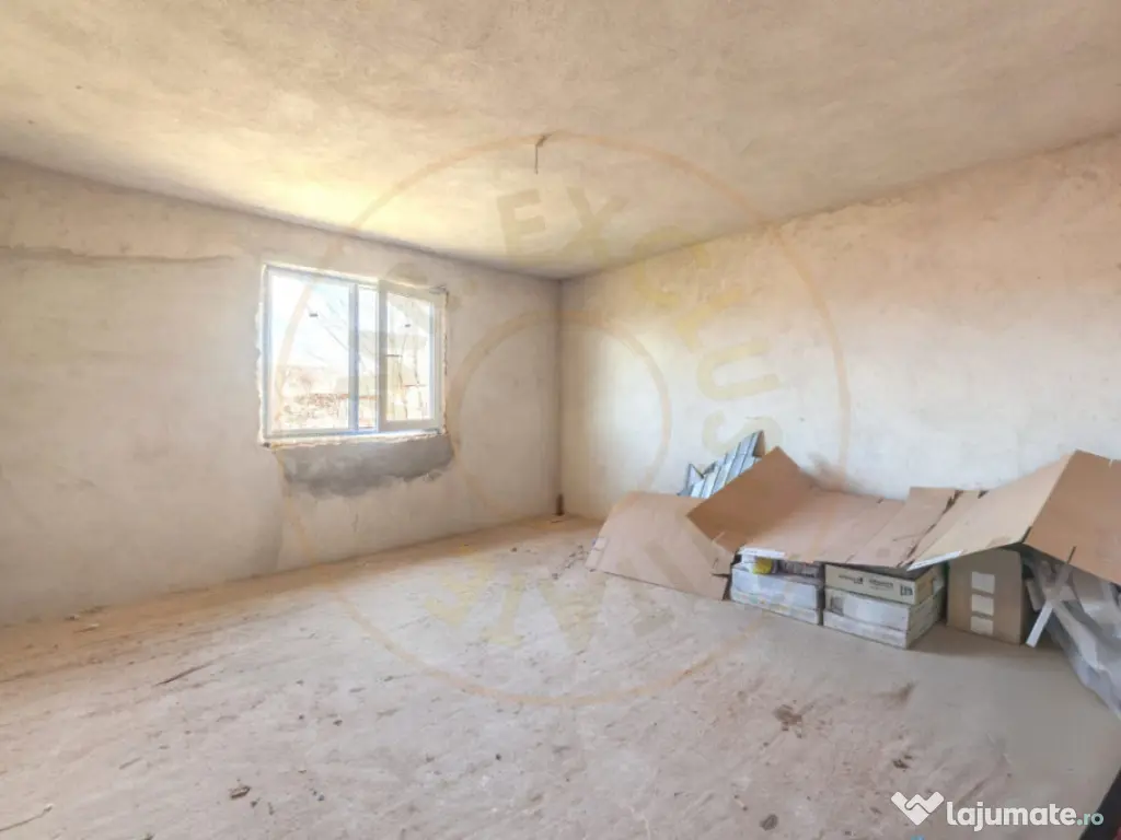 Casă P+1 langa padure cu teren 4.752 mp Cosesti Arges