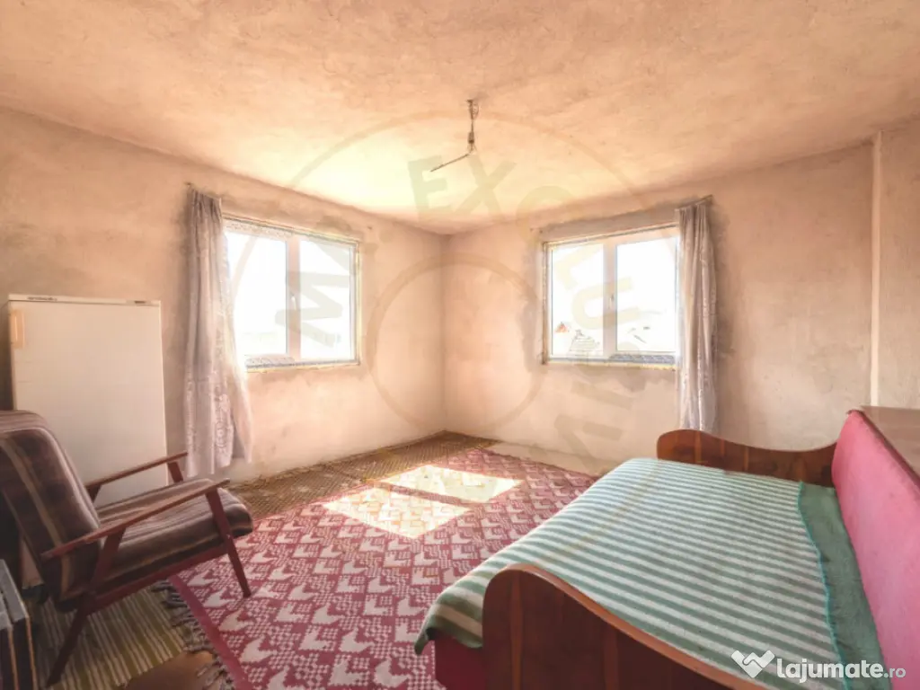 Casă P+1 langa padure cu teren 4.752 mp Cosesti Arges