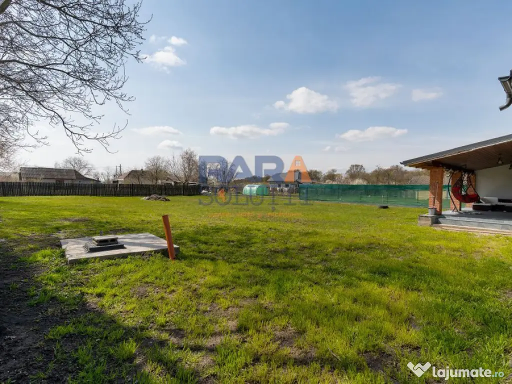 Casa ideală - 3 dormitoare, 1400 mp teren