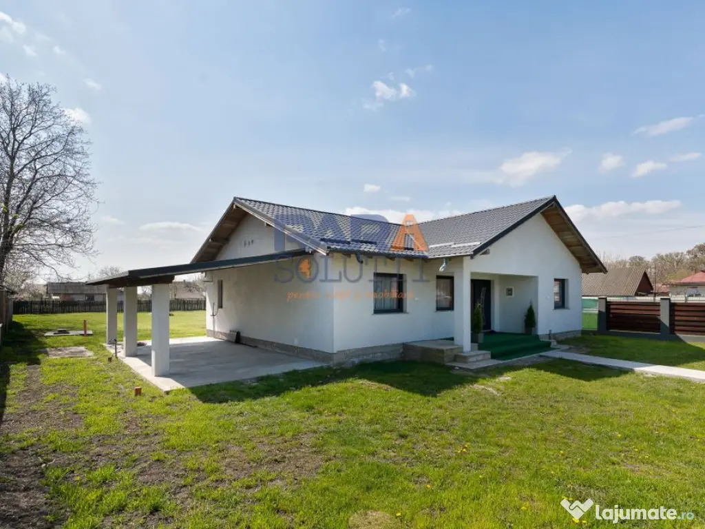 Casa ideală - 3 dormitoare, 1400 mp teren