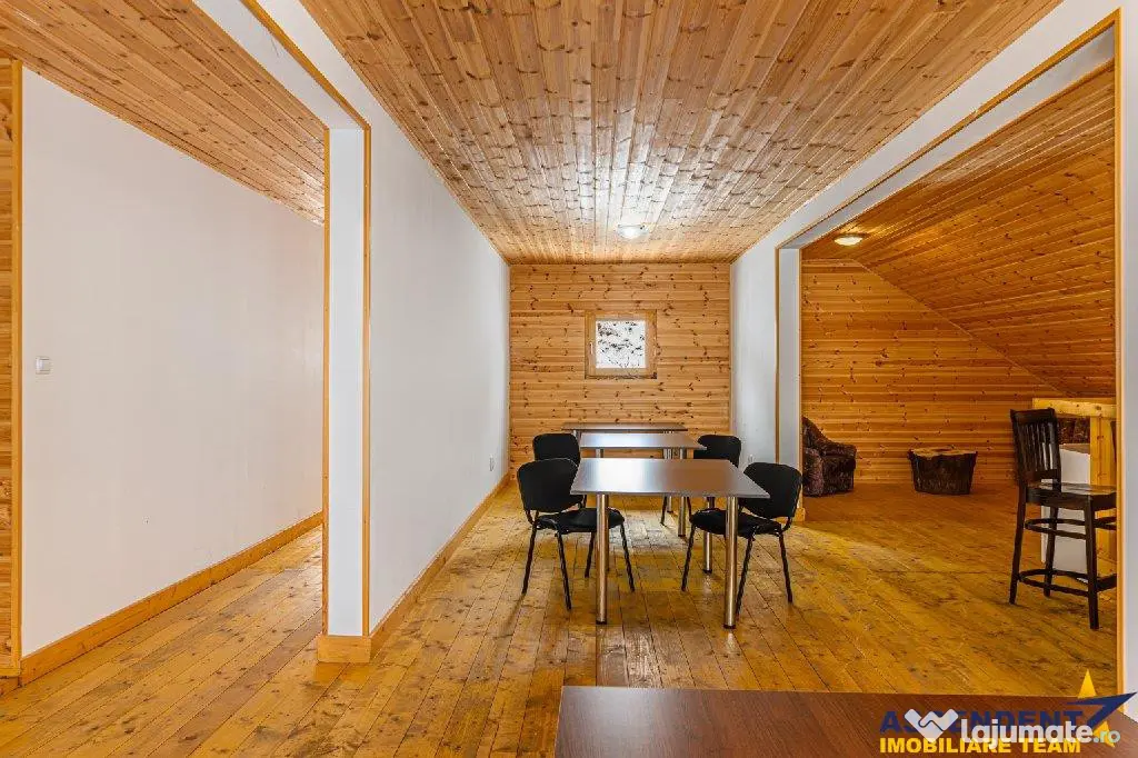 Aleasa Pensiune, pe 1.400 mp teren, in curcubeu montan, Bran