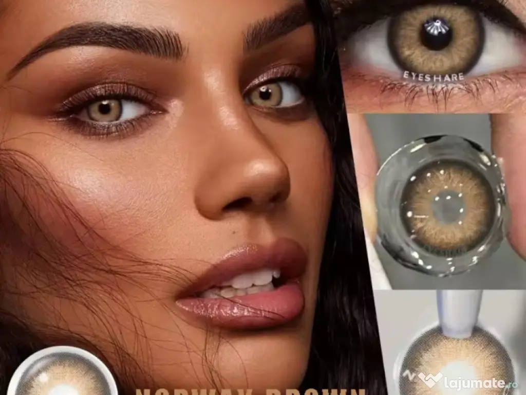 Lentile de contact colorate sigilate