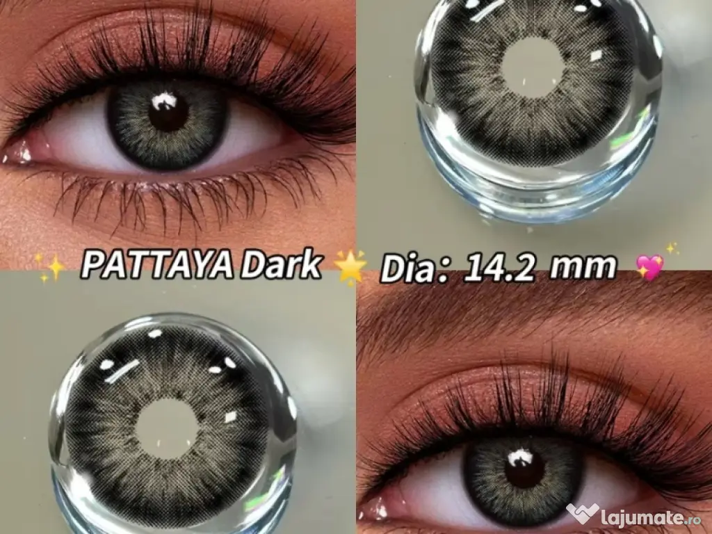 Lentile de contact colorate sigilate