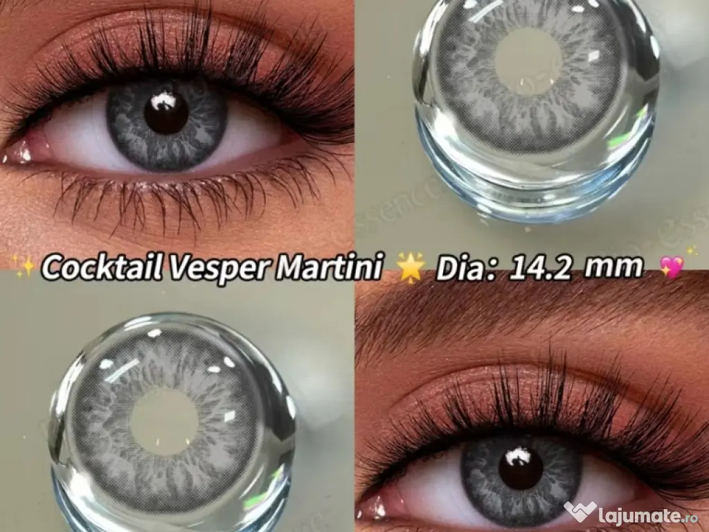 Lentile de contact colorate sigilate