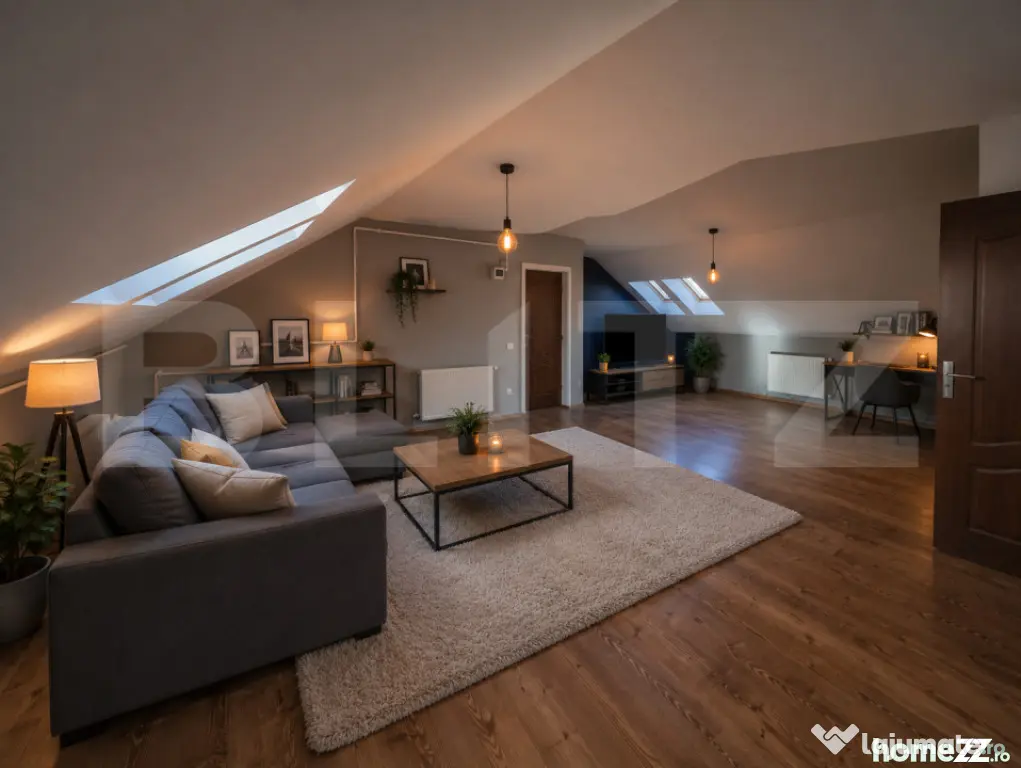 Apartament finisat, 72 mp, finisat, zona Subcetate - Floresti (Cluj)