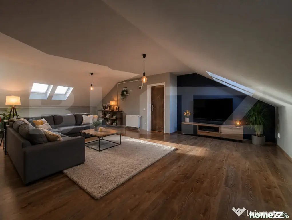 Apartament finisat, 72 mp, finisat, zona Subcetate - Floresti (Cluj)