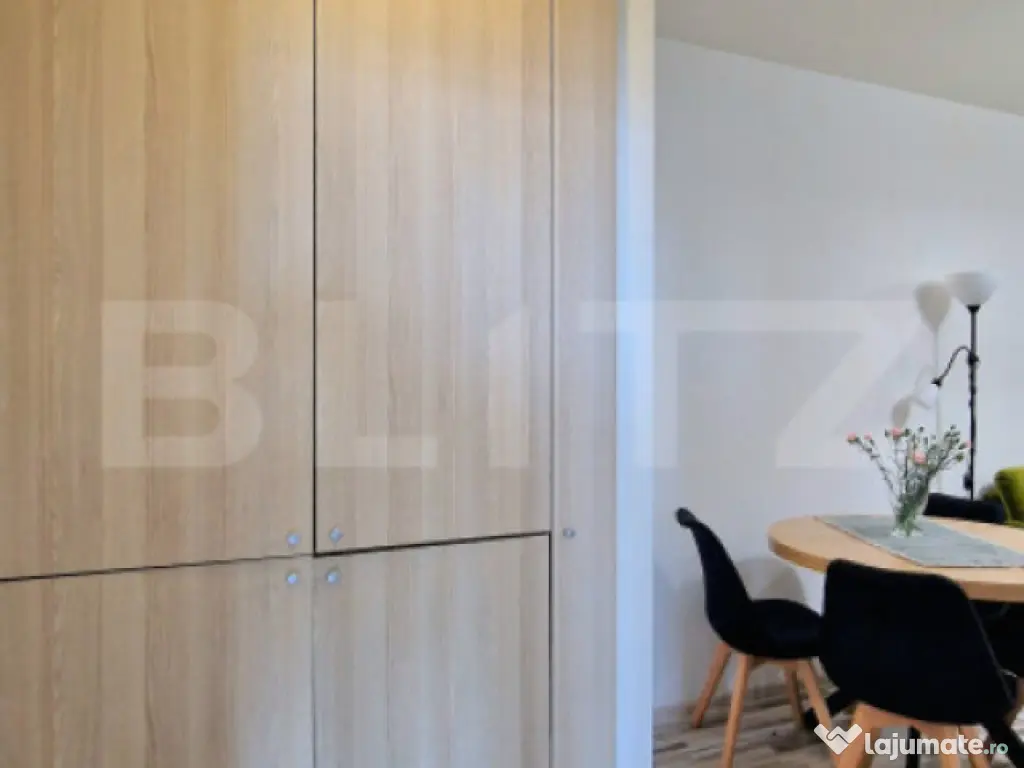 Apartament cu 3 camere, 60 mp, parcare cu CF, balcon, Sub Ce