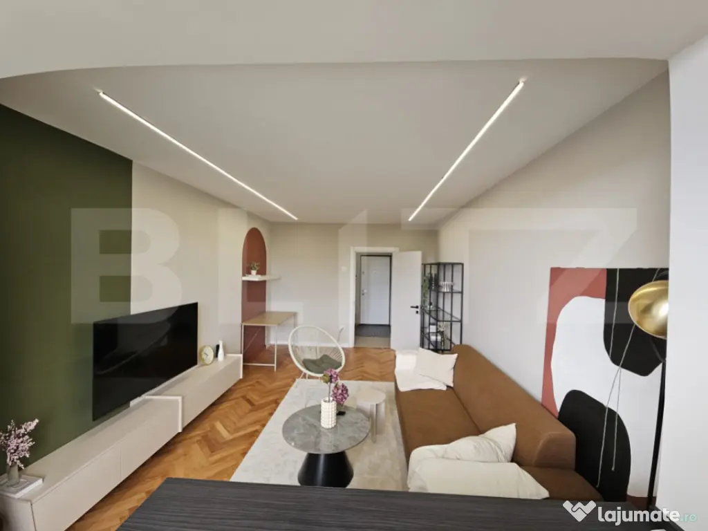 Apartament cu 2 camere, decomandat, renovat, Copou – zona