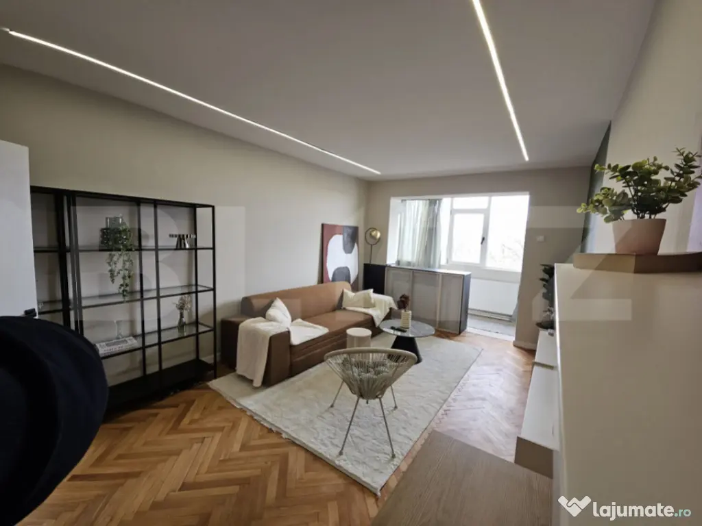 Apartament cu 2 camere, decomandat, renovat, Copou – zona