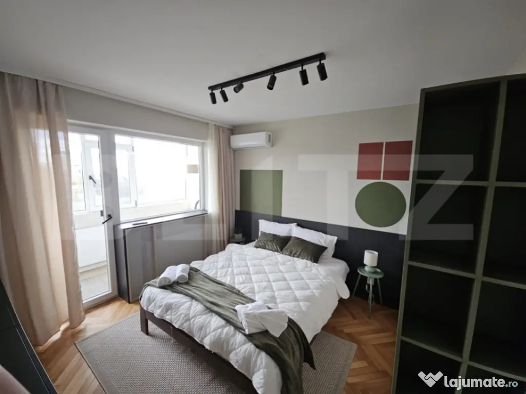 Apartament cu 2 camere, decomandat, renovat, Copou – zona