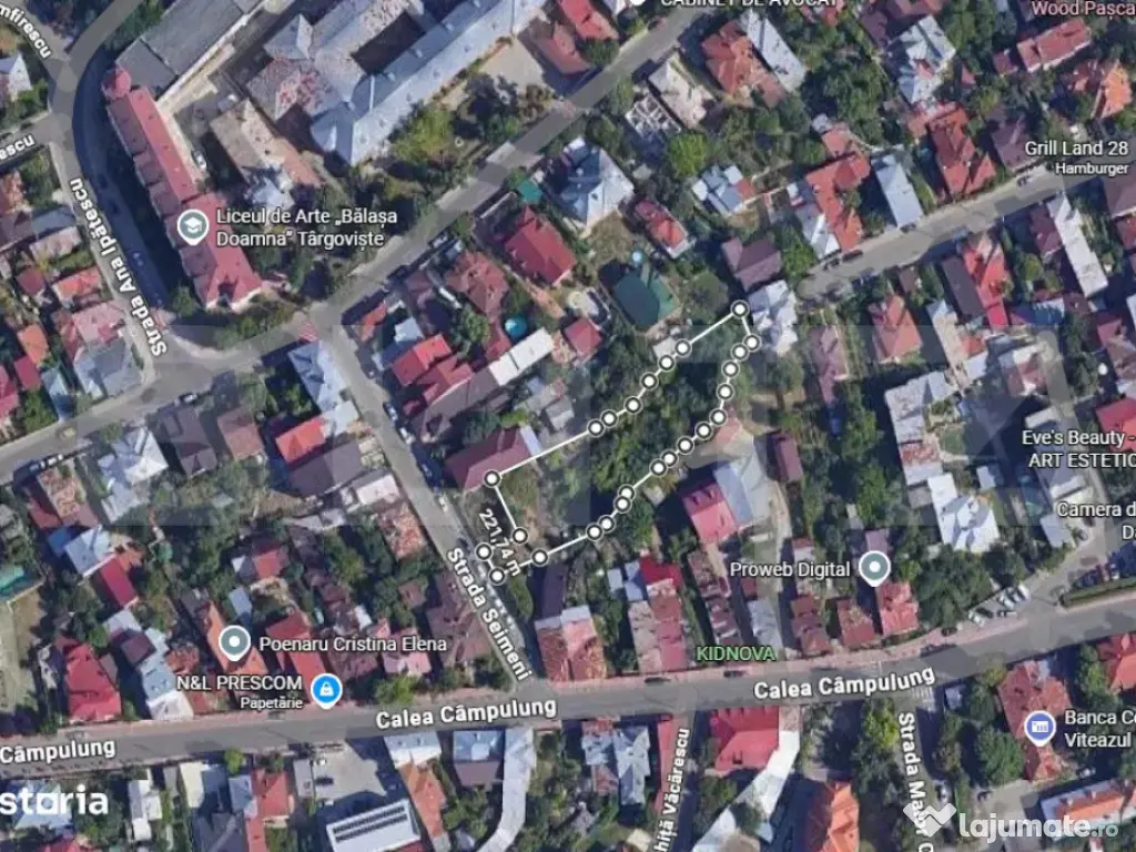 Teren intravilan, pozitie ideala pt constructii, 1763 mp, Ut