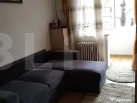 Apartament 2 camere, 40 mp, semidecomandat, etaj intermediar 